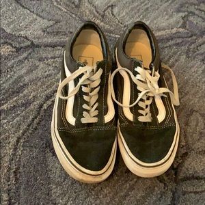 Vans WORN old Skool black and white